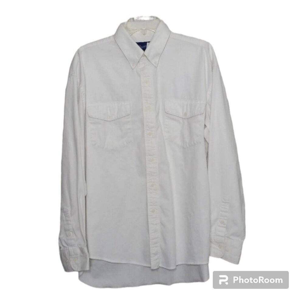 Wrangler Shirt Men's 16.5-35 X-Long Tails Pearl Snap Rodeo Striped Cowboy Rodeo